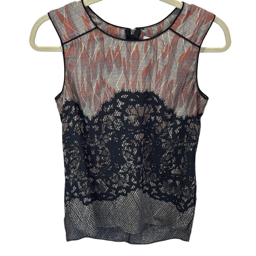 Daniel Rainn Lace Tank Top Sleeveless Blouse Party Top Size S